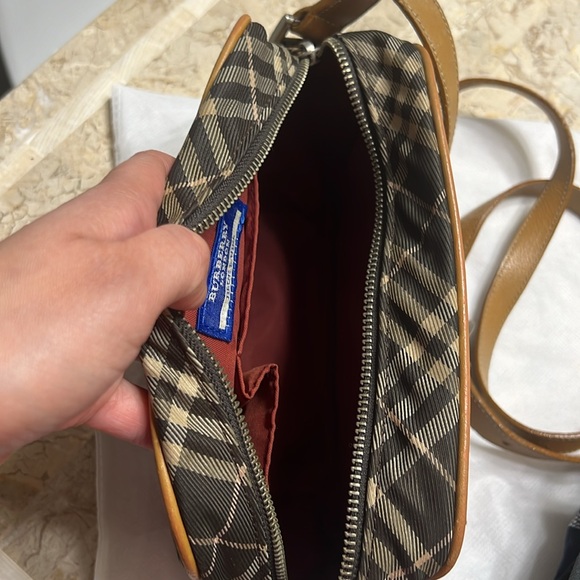 Burberry London Black Nova Check Sling Bag - Picture 11 of 12